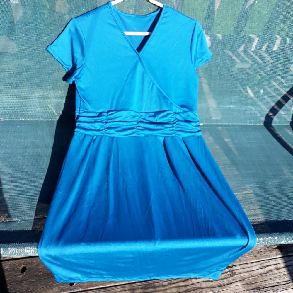 Stylish Fancy Split Bottem Knit Stretch Dress